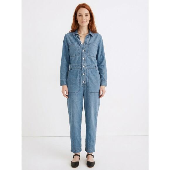 Madewell Pants - New W/Tags Madewell Denim Relaxed Coverall Jumpsuit Jean XXL